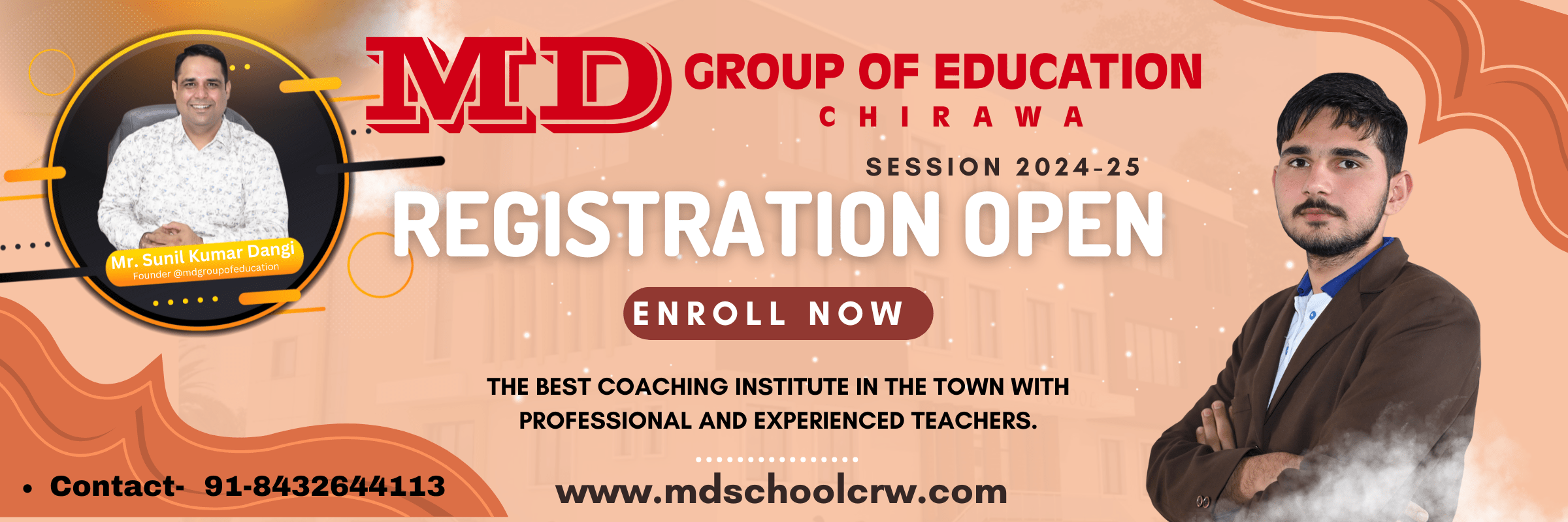 MD School Vinayak Colony, Near Chinkara Canteen, Jhunjhunu Road